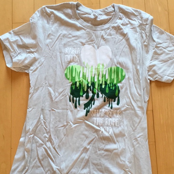 Kappa Delta sorority shamrock t shirt - Picture 1 of 1